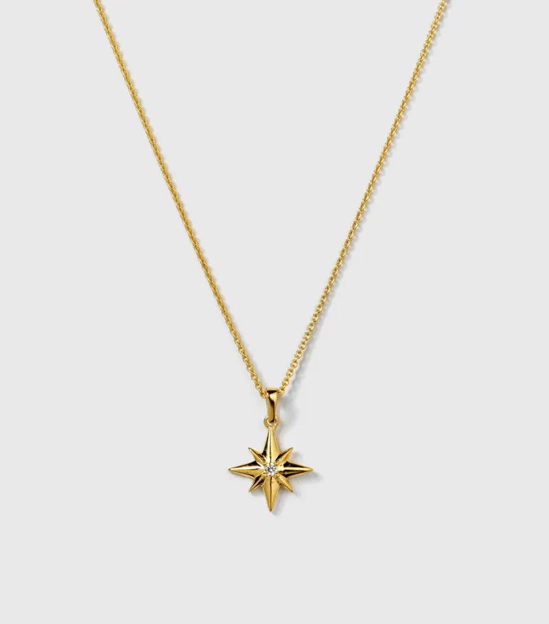Halsband Syster P North Star Big Guld