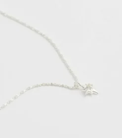 Halsband Syster P North Star Kort Silver