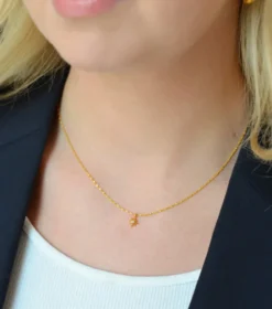 Halsband Syster P North Star Kort Guld