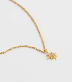 Halsband Syster P North Star Kort Guld