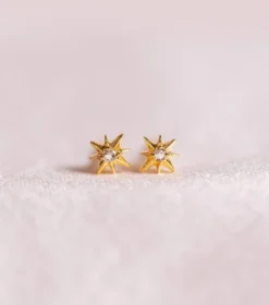 Örhängen Syster P North Star Stud Guld