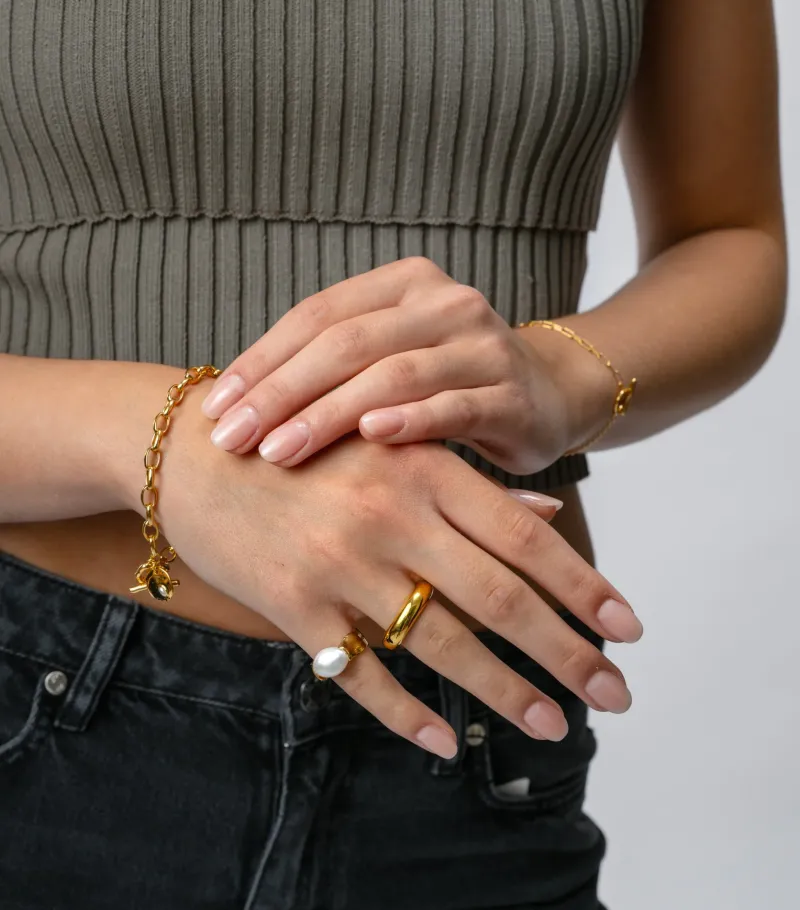 Armband Syster P Paxton Heavy Guld