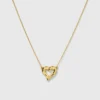 Halsband Syster P Puff Heart Guld