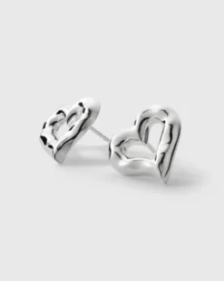 Örhängen Syster P Puff Heart Silver