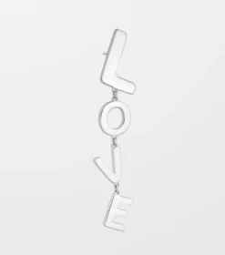 Örhängen Syster P Örhänge True Love BIG L Single Silver (Mega kampanj)