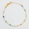 Armband Syster P Santa Monica Multicolor Guld