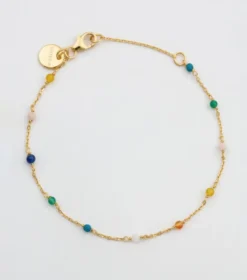 Armband Syster P Santa Monica Multicolor Guld