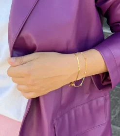 Armband Syster P Santa Monica Multicolor Guld