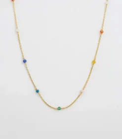 Halsband Syster P Santa Monica Multicolor Guld