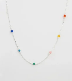 Halsband Syster P Santa Monica Multicolor Silver