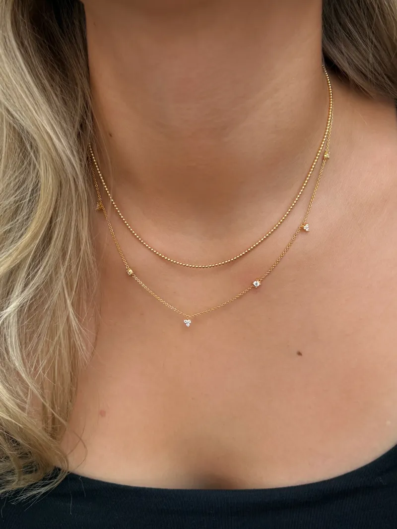 Halsband Syster P Sheer Doria Guld