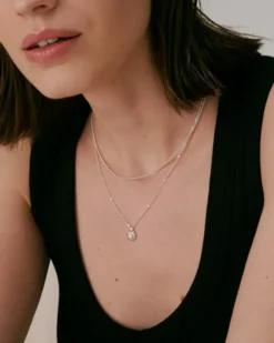 Halsband Syster P Sheer Doria Silver