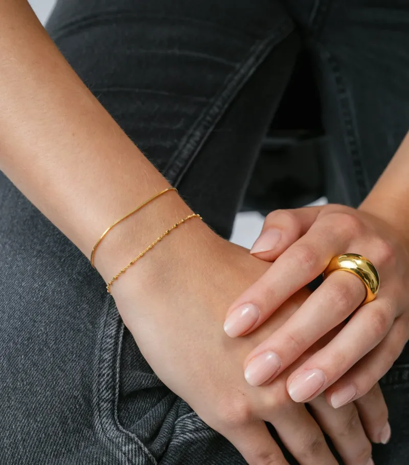 Armband Syster P Sheer Mirror Guld