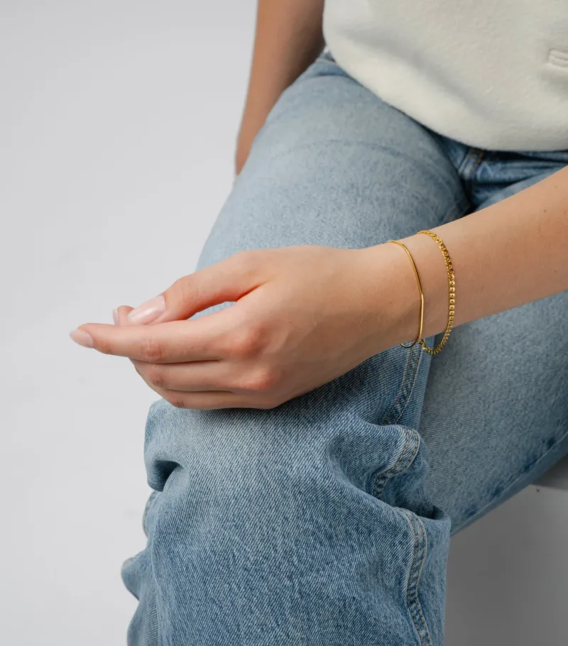 Armband Syster P Sheer Mirror Guld