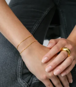 Armband Syster P Sheer Station Guld