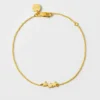 Armband Syster P Snap Triple Star Guld