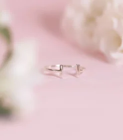 Ringar Syster P Strict Plain Bar Ring Silver