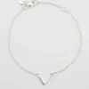 Armband Syster P Strict Plain V Silver (Mega kampanj)