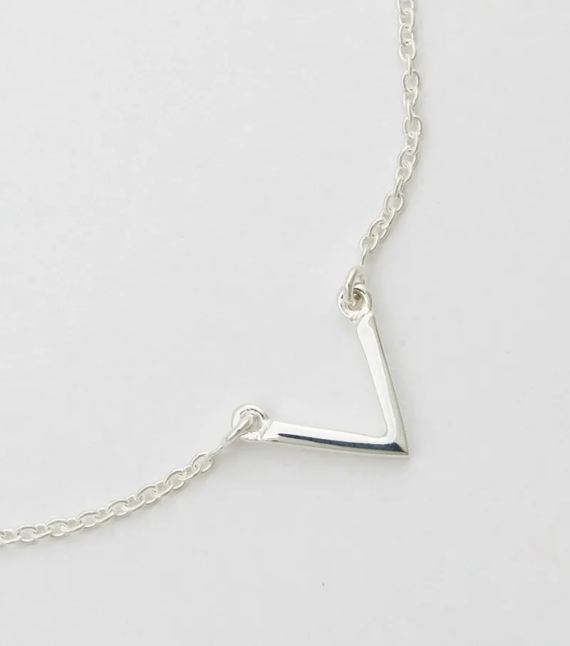 Armband Syster P Strict Plain V Silver (Mega kampanj)