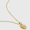 Halsband Syster P Sunburst Heart Guld