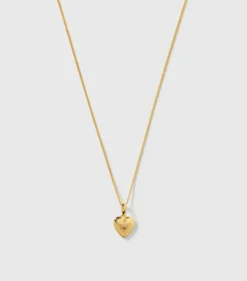Halsband Syster P Sunburst Heart Guld
