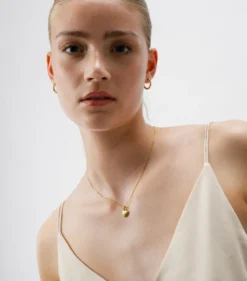 Halsband Syster P Sunburst Heart Guld