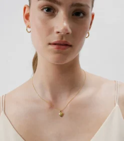 Halsband Syster P Sunburst Heart Guld