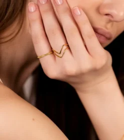 Ringar Syster P Tiny Arrow Ring Guld