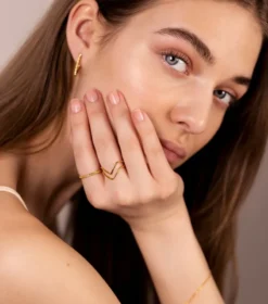 Ringar Syster P Tiny Arrow Ring Guld