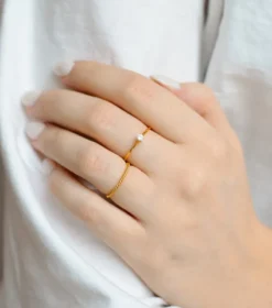 Ringar Syster P Tiny Princess Ring Guld