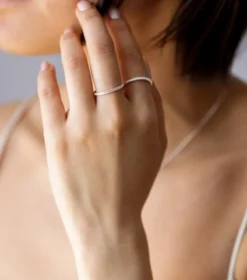 Ringar Syster P Tiny Sparkle Ring Silver