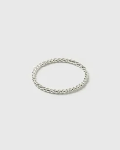 Ringar Syster P Tiny Twisted Ring Silver