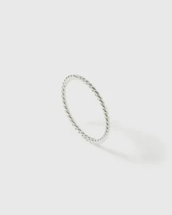 Ringar Syster P Tiny Twisted Ring Silver
