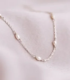 Armband Syster P Treasure Multi Pearl Silver