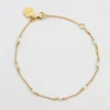Armband Syster P Treasure Multi Pearl Guld