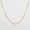 Halsband Syster P Treasure Multi Pearl Guld