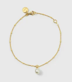 Armband Syster P Treasure Single Pearl Guld