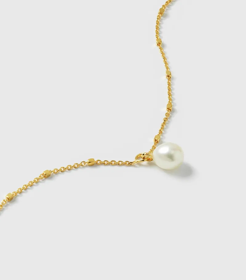 Armband Syster P Treasure Single Pearl Guld