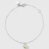 Armband Syster P Treasure Single Pearl Silver