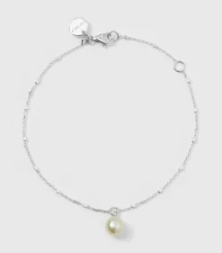 Armband Syster P Treasure Single Pearl Silver