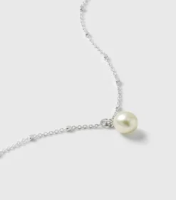 Armband Syster P Treasure Single Pearl Silver
