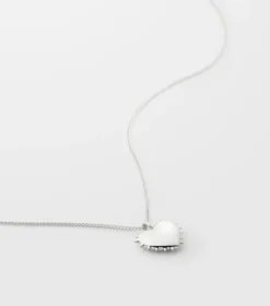 Halsband Syster P True Love Hjärta Silver