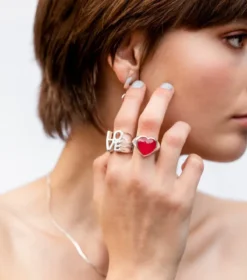 Ringar Syster P True Love Ring Silver