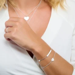Thomas Sabo Armband hjärta med infinity silver – A1976-051-14