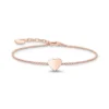 Thomas Sabo Armband hjärta roséguld – A2044-415-40