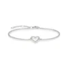Thomas Sabo Armband hjärta vita stenar – A1553-051-14