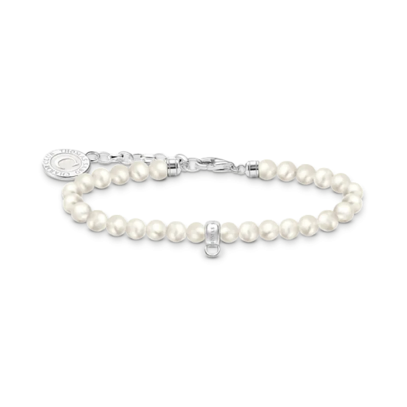Thomas Sabo Armband Pärla Silver A2141-158-14