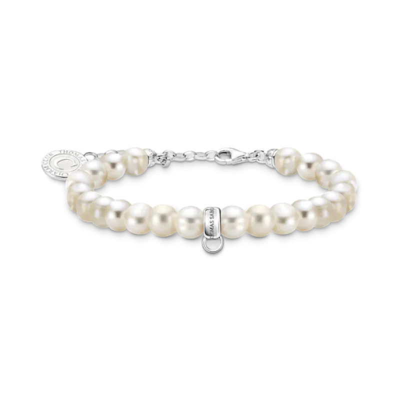 Thomas Sabo Armband Pärla Silver A2142-158-14