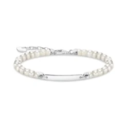 Thomas Sabo Armband pärlor silver – A2042-082-14