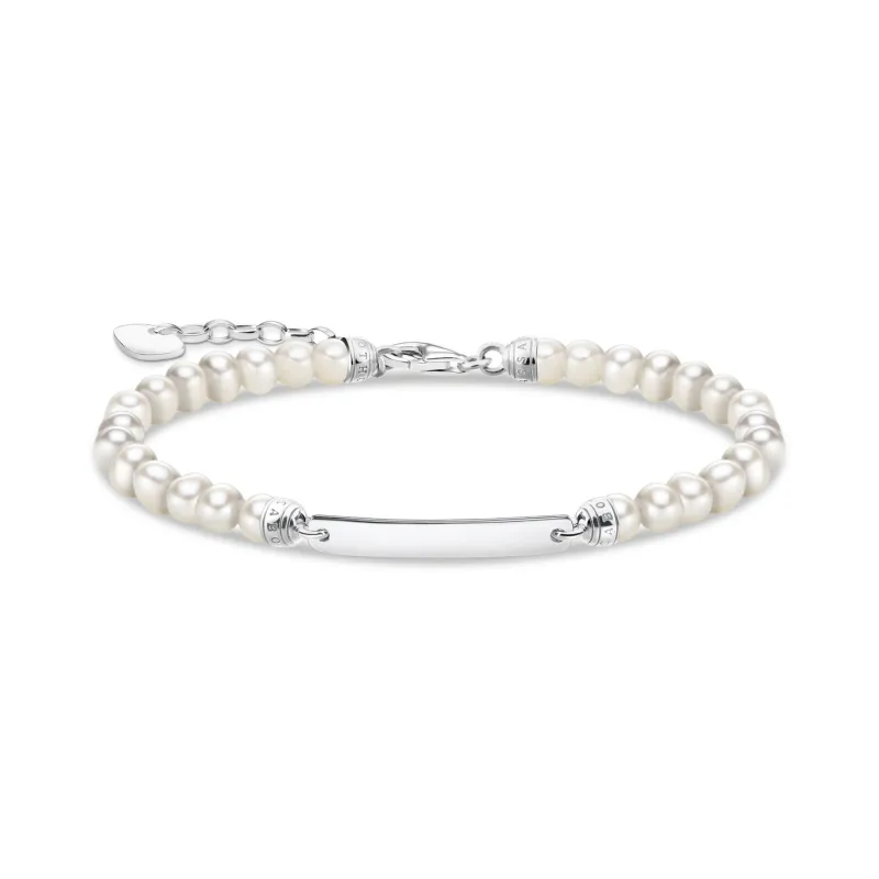 Thomas Sabo Armband pärlor silver – A2042-082-14
